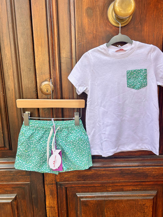T-shirt con taschino