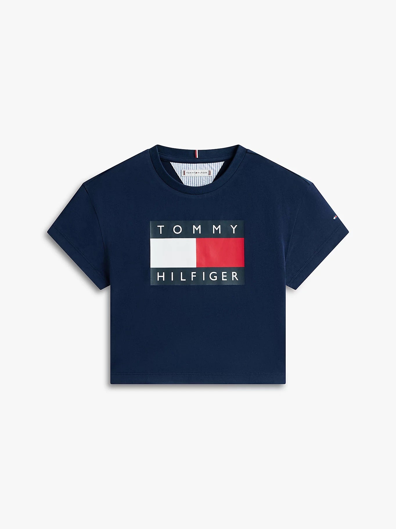 T-Shirt crop logo