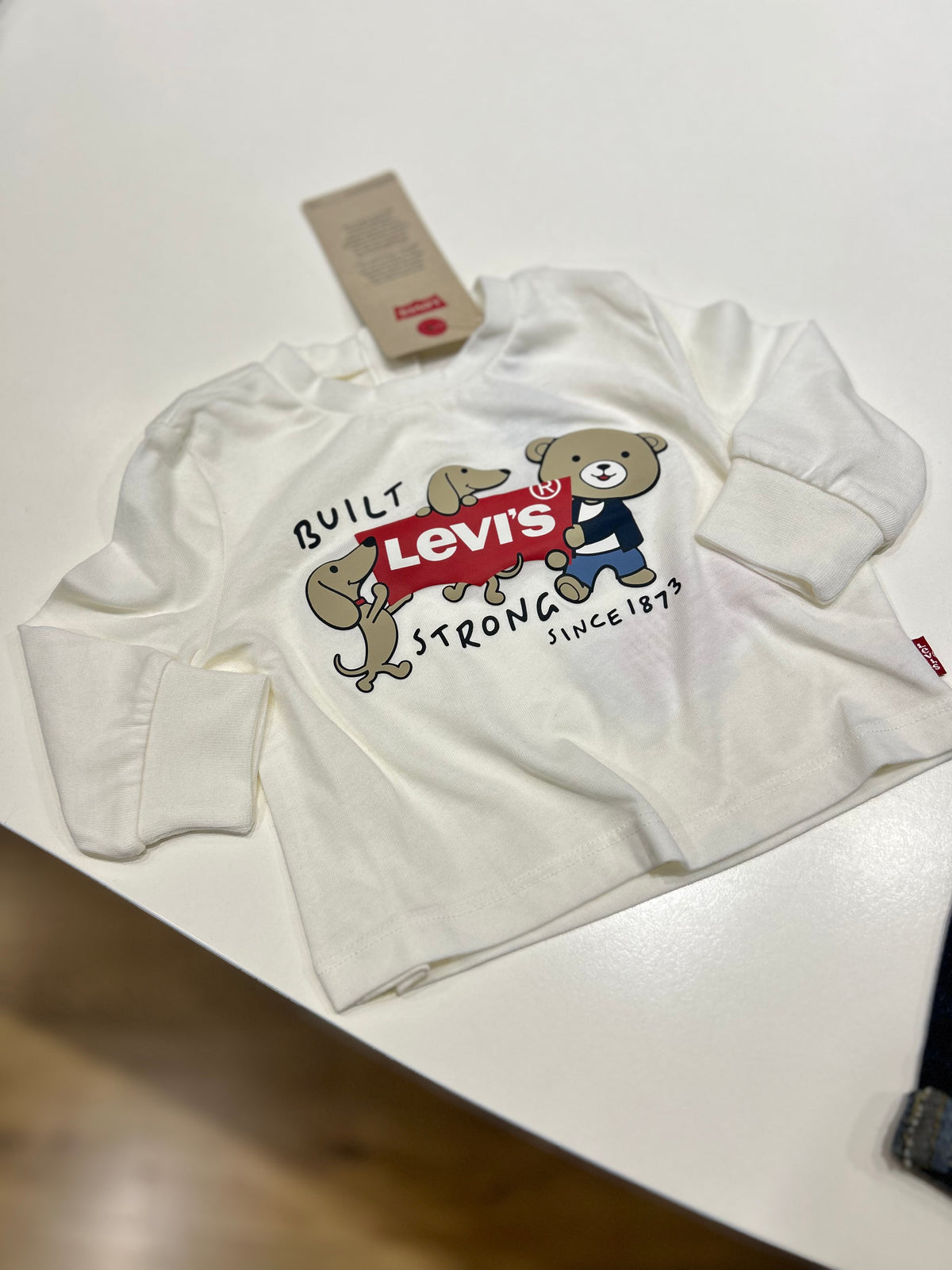 T-shirt manica lunga Levi’s orso