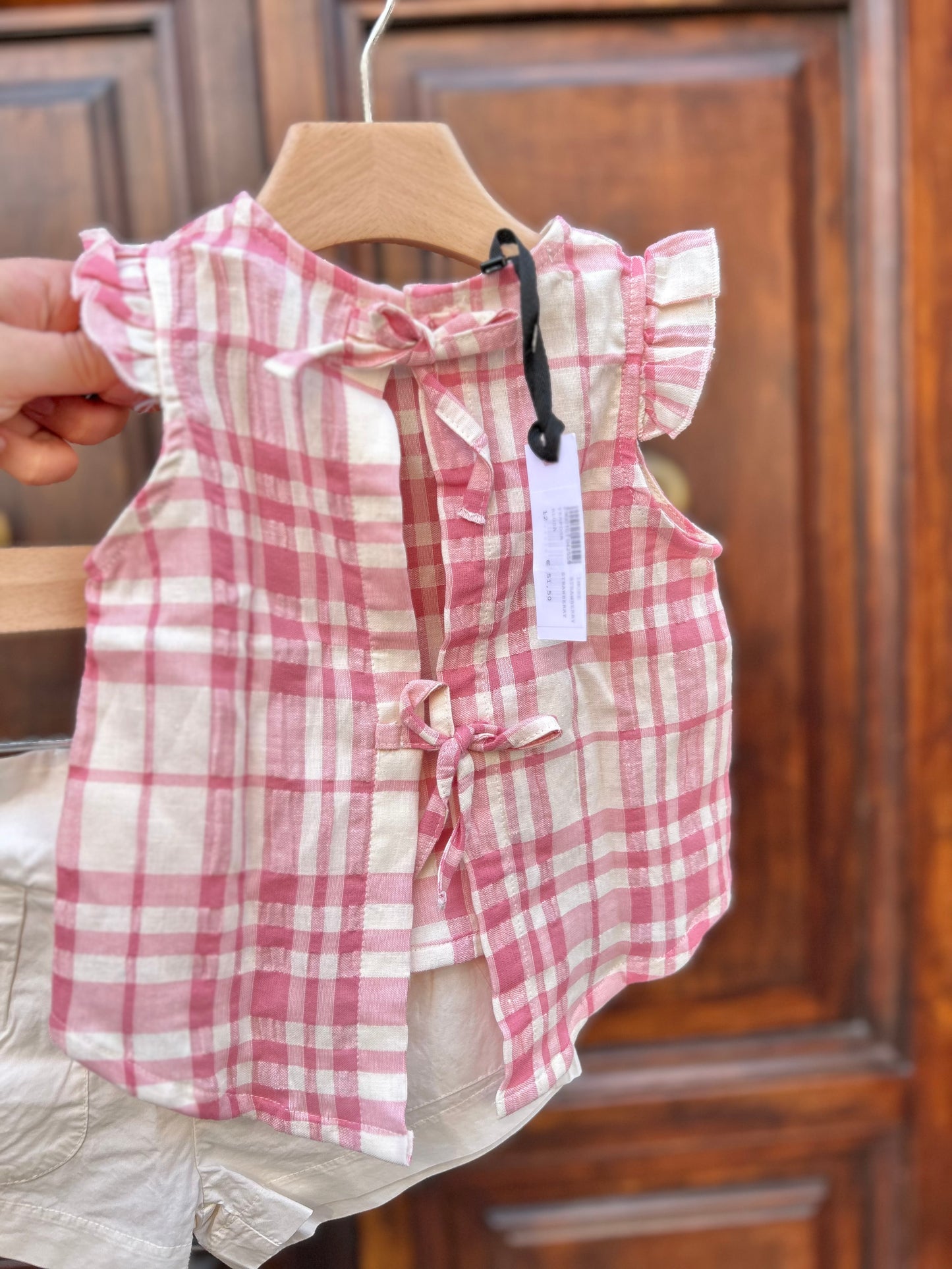 Completo camicia a quadri