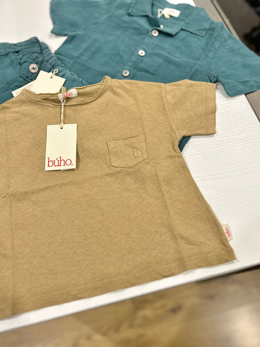 T-shirt con taschino