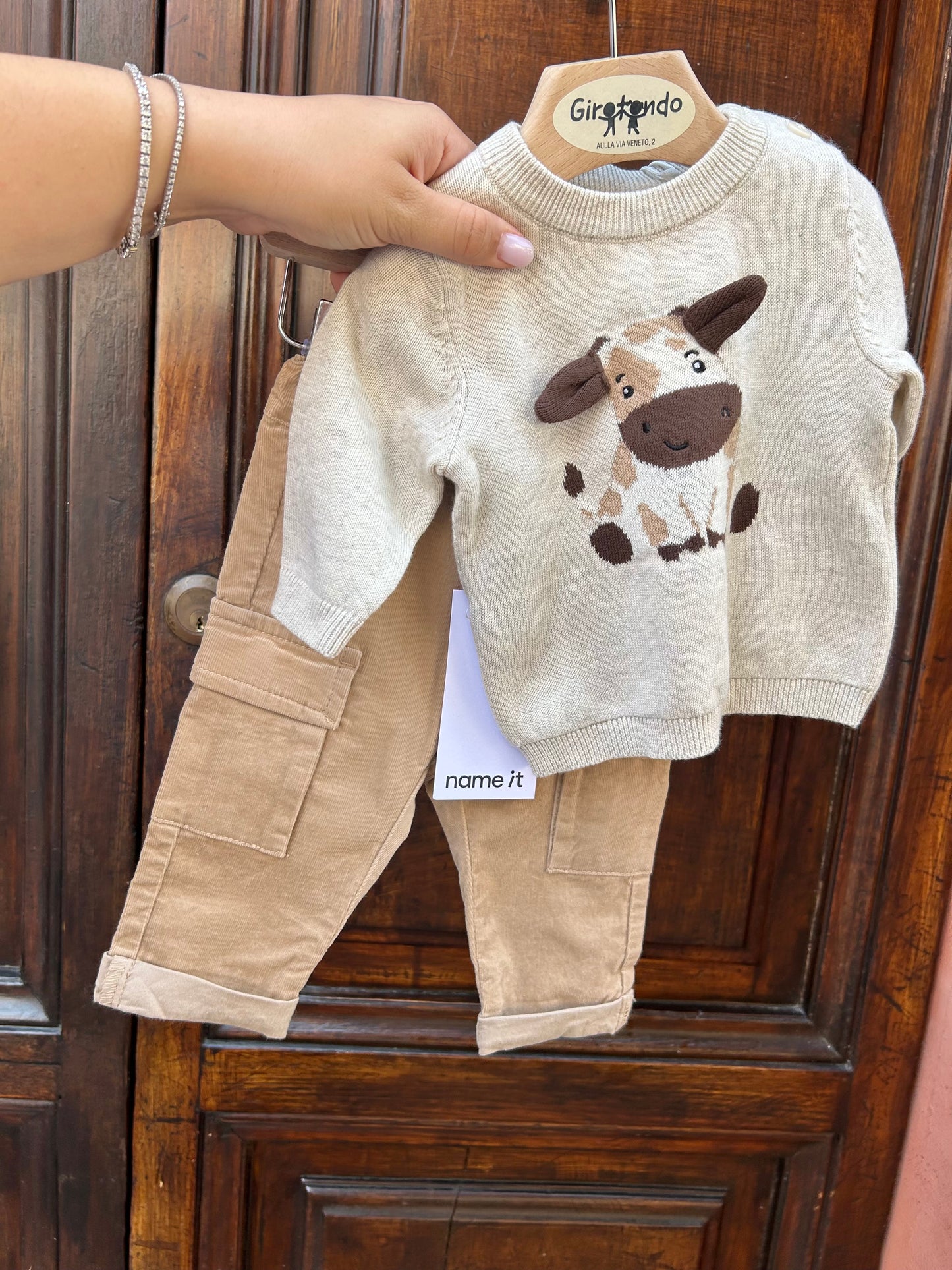 Pantalone in velluto a coste