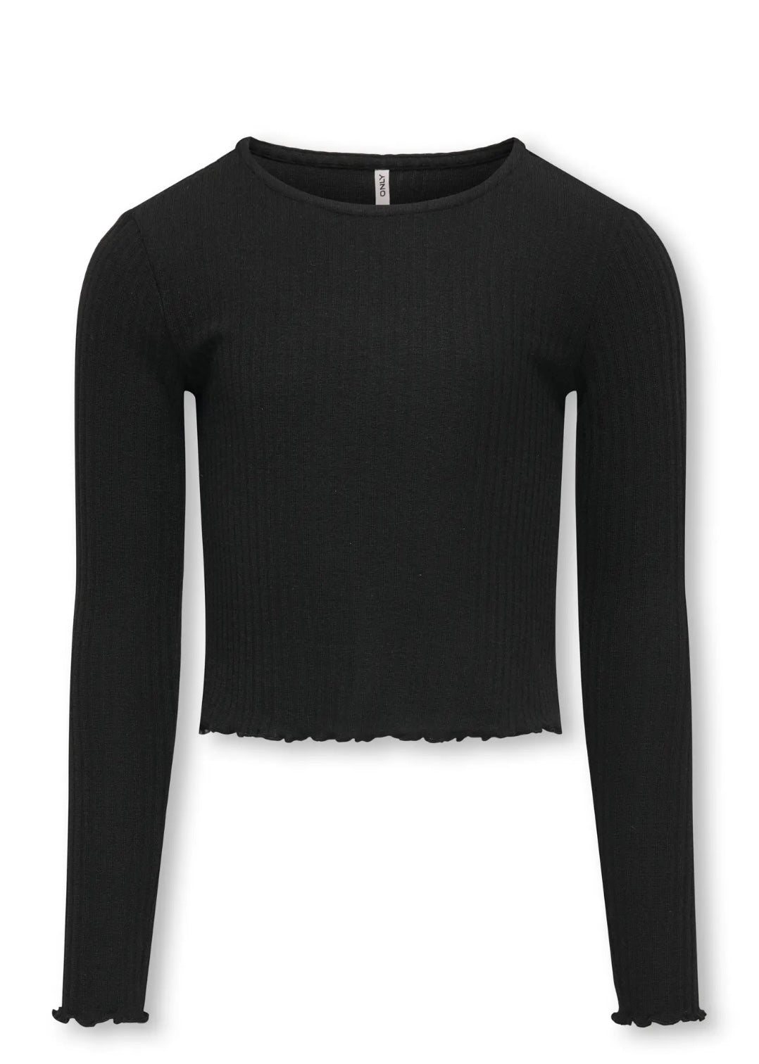 T-shirt crop manica lunga Only
