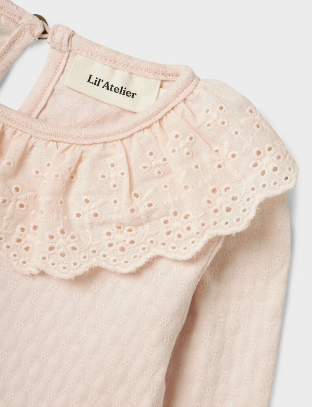 T-shirt con colletto Lil Atelier