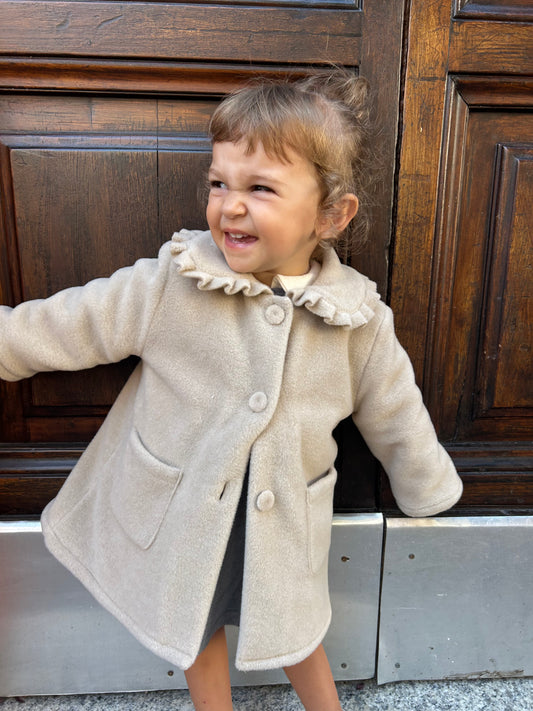 Cappotto con colletto