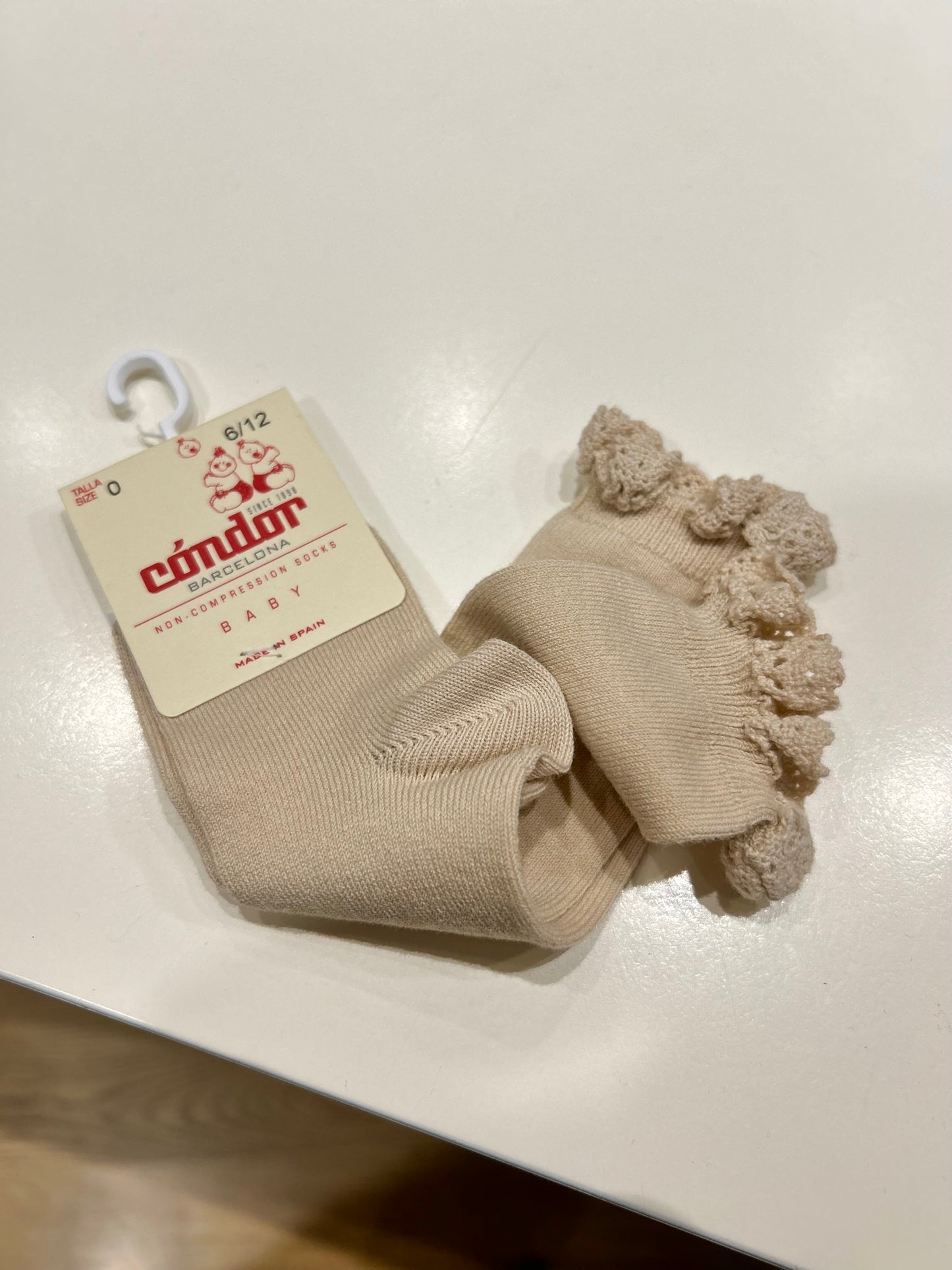 Calzettone con pizzo Condor