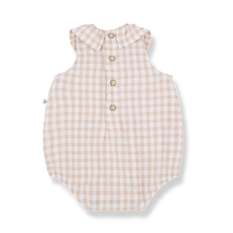 Pagliaccetto vichy con rouches