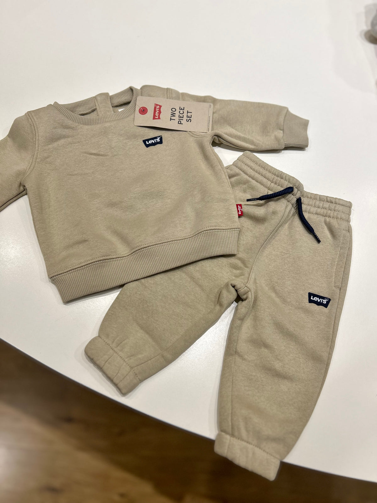 Set in felpa Levi’s beige